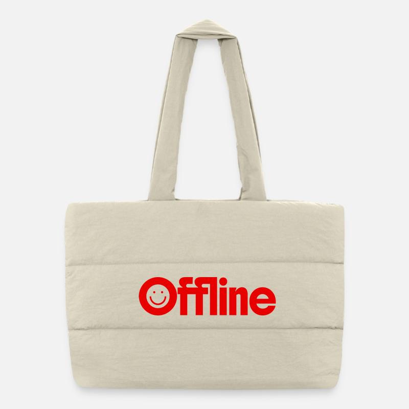 Offline - Puffer Shopping Bag - natural