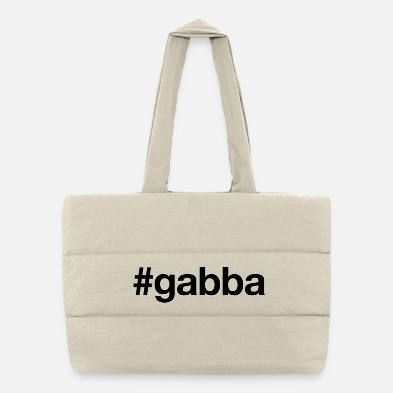 GABBA Hashtag Sac shopping matelassé