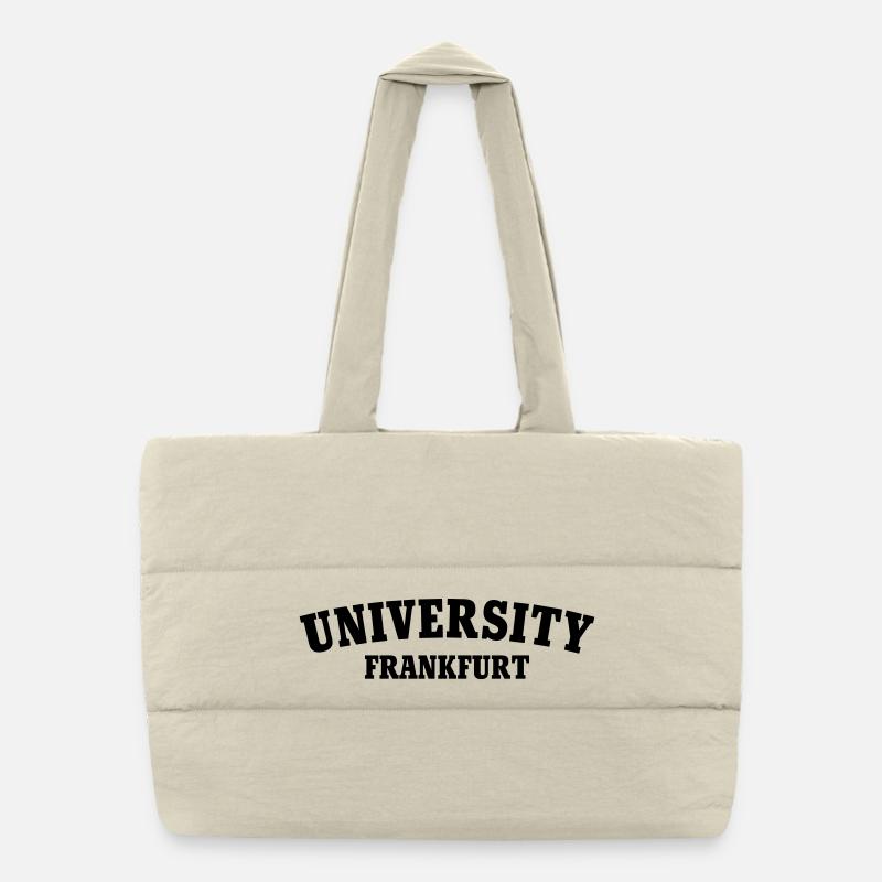 Université de Francfort Sac shopping matelassé