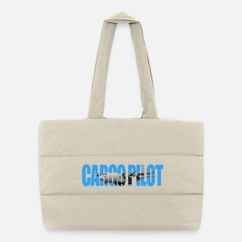 Pilote cargo C-130 Sac shopping matelassé