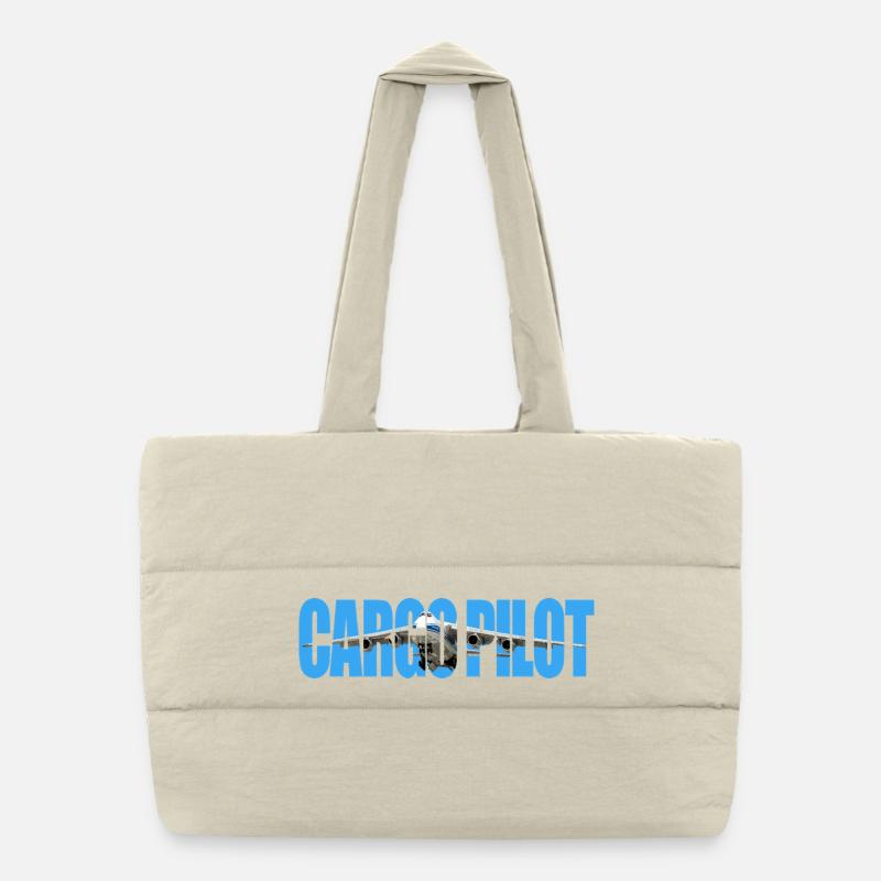 Pilote cargo An-124 Sac shopping matelassé