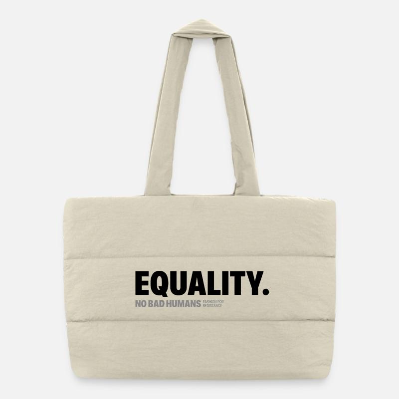Equality Puffer-Einkaufstasche