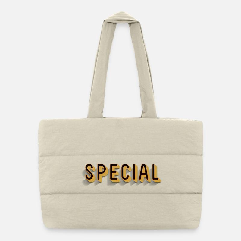 Nom spécial particulièrement unique Spécial Divers Sac shopping matelassé