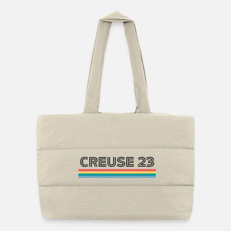 Creuse 23 Humor Gift T-Shirt Puffer Shopping Bag
