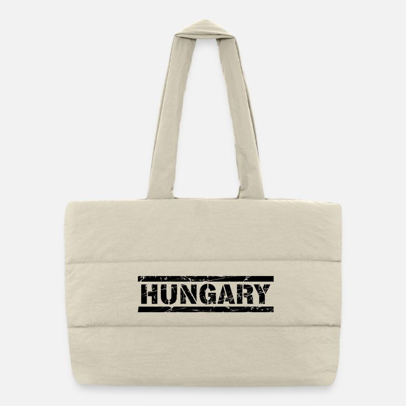 Hongrie Sac shopping matelassé