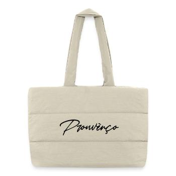Prouvènço - Puffer Shopping Bag - natural - Front