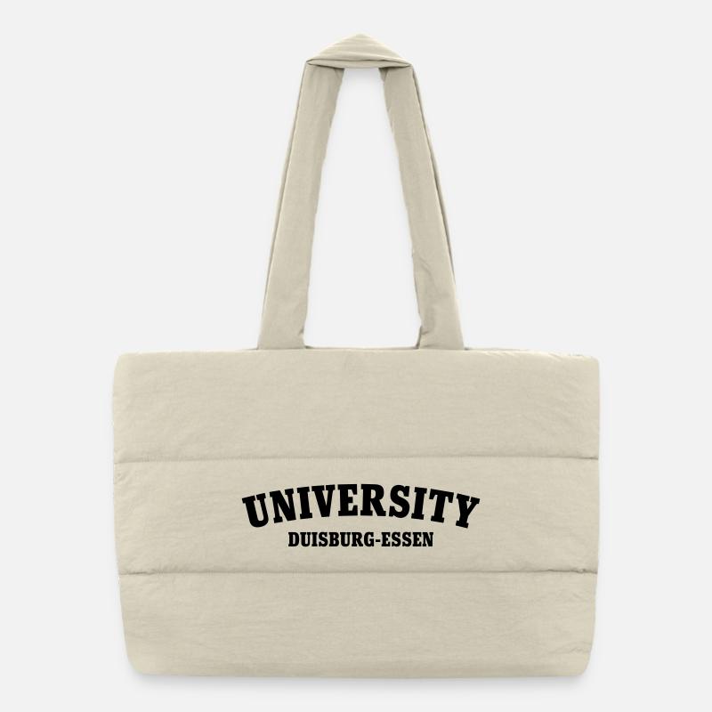 Université de Duisbourg Essen Sac shopping matelassé