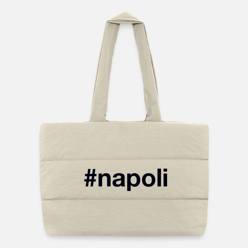 NAPOLI Hashtag Puffer-Einkaufstasche