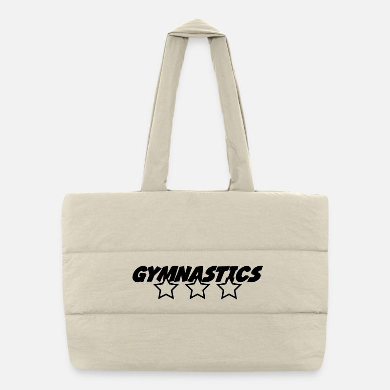 Gymnastics Puffer-Einkaufstasche