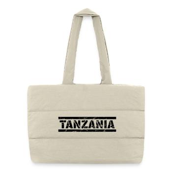 Tanzania - Puffer Shopping Bag - natural - Front