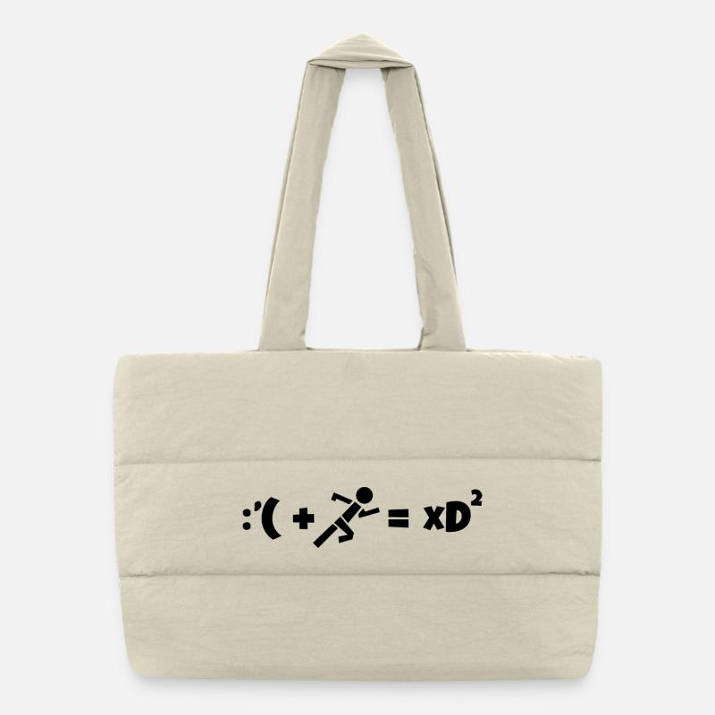 Runner Formula Puffer Shopping Bag
