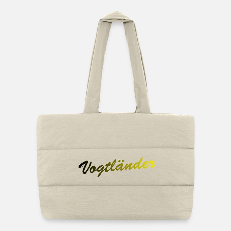 Vogtländer - Puffer Shopping Bag - natural