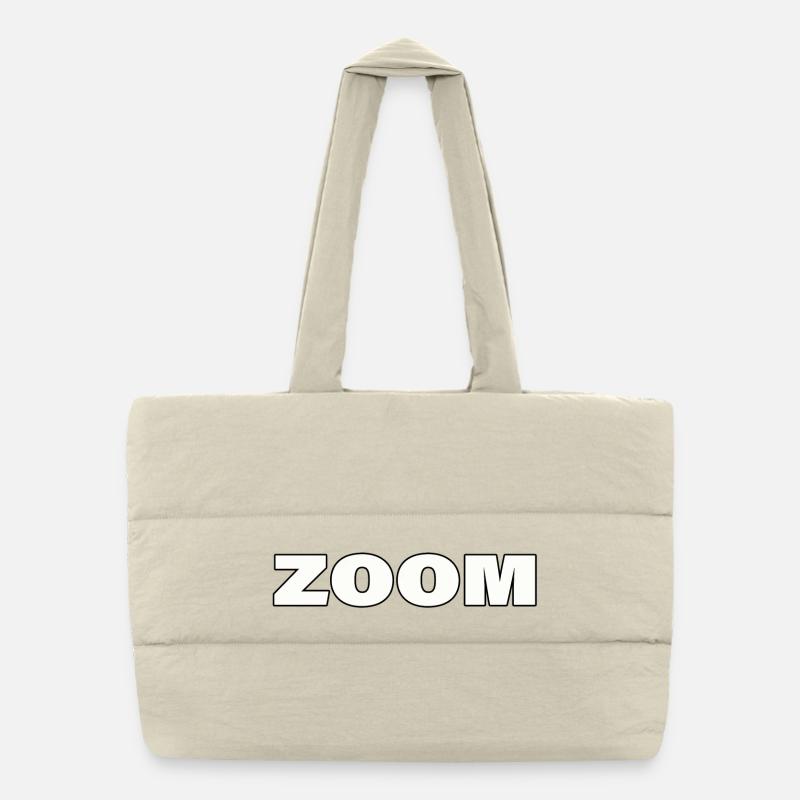 ZOOM Sac shopping matelassé