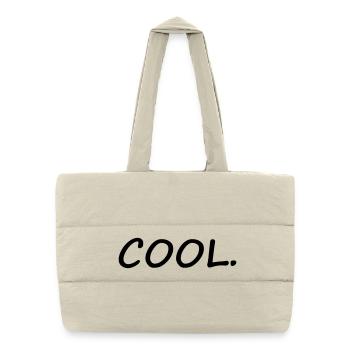 Cool - Puffer Shopping Bag - natural - Front