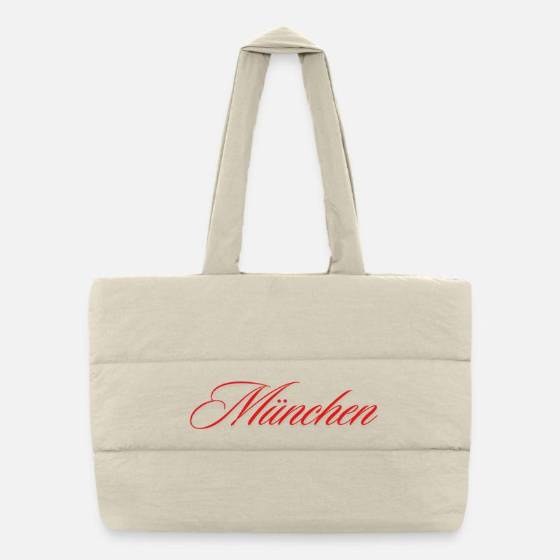 Munich Puffer Shopping Bag
