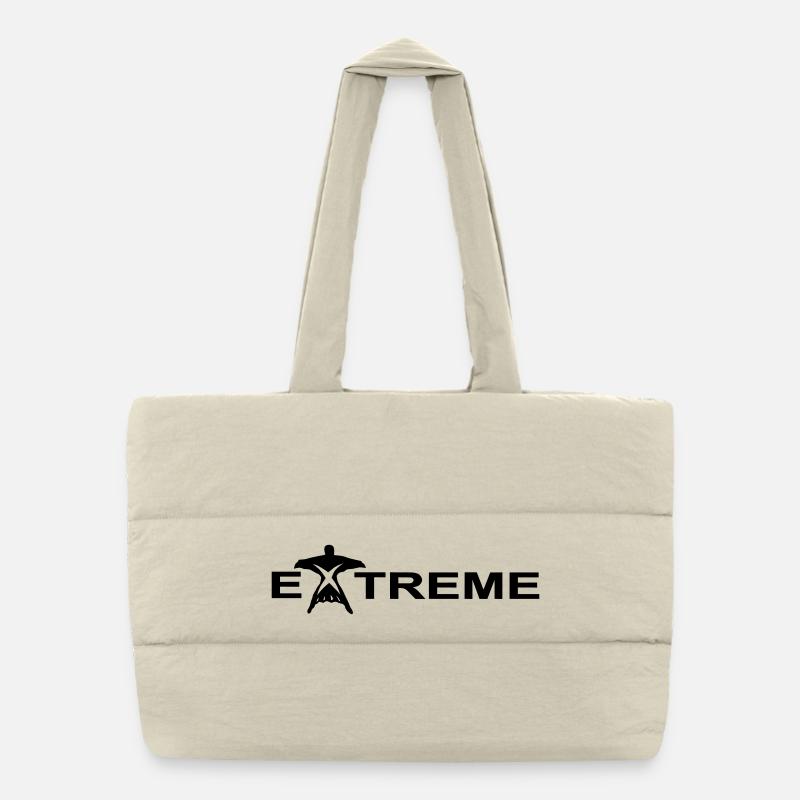 excesses Puffer Shopping Bag
