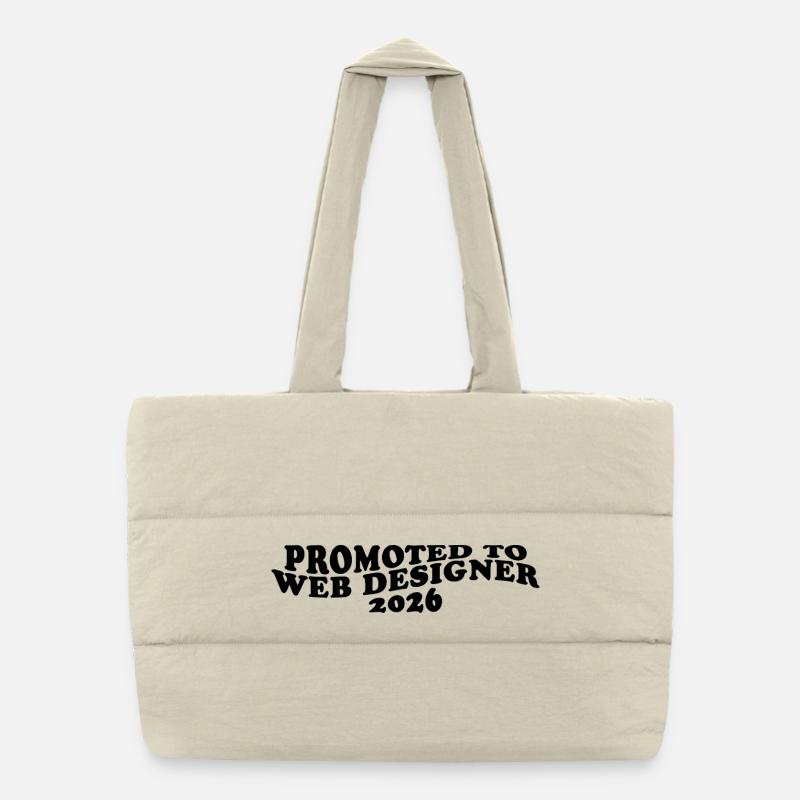 Promu concepteur web 2026 Sac shopping matelassé