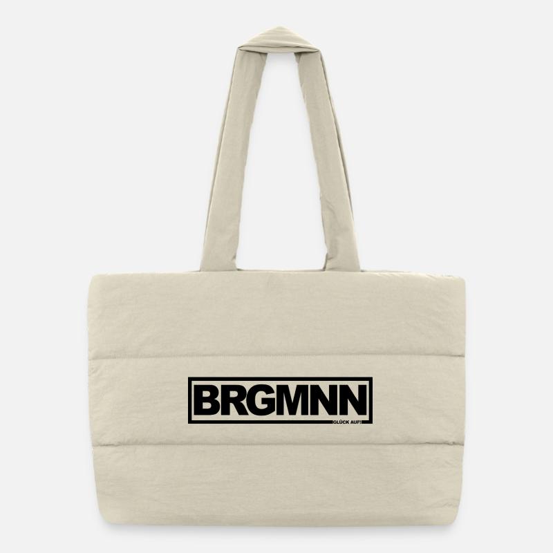 BRGMNN - Mineur Sac shopping matelassé