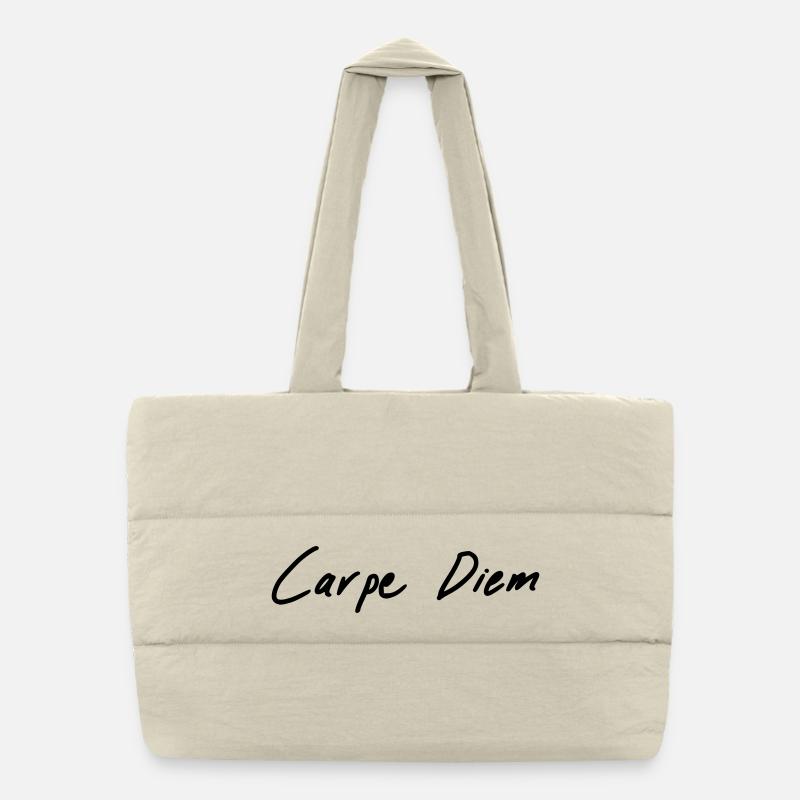 carpe diem Sac shopping matelassé