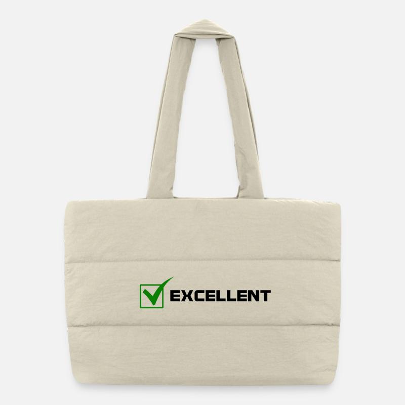Excellente Sac shopping matelassé