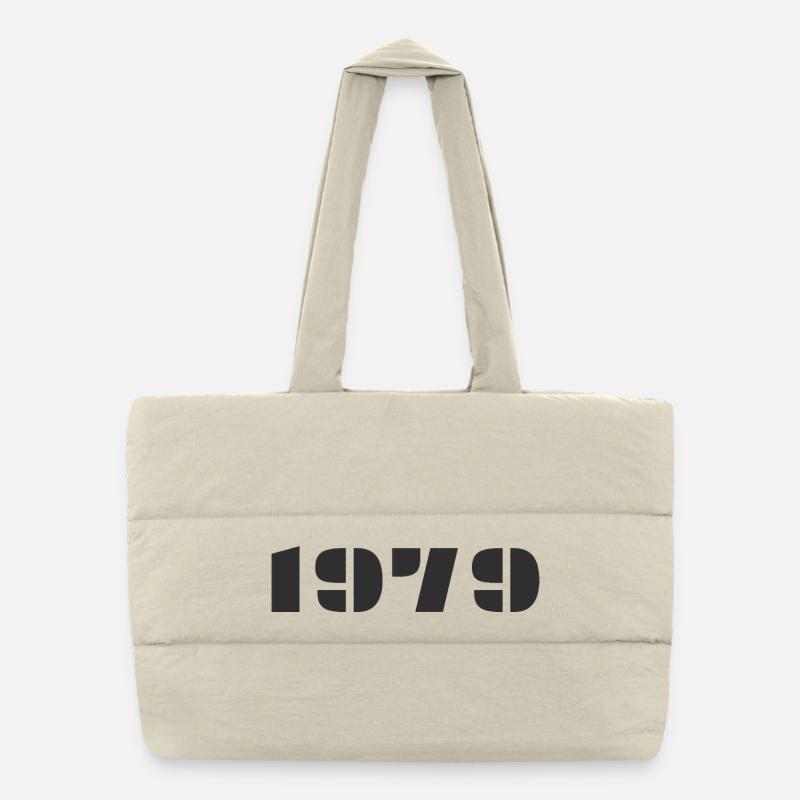 1979 - Puffer Shopping Bag - natural