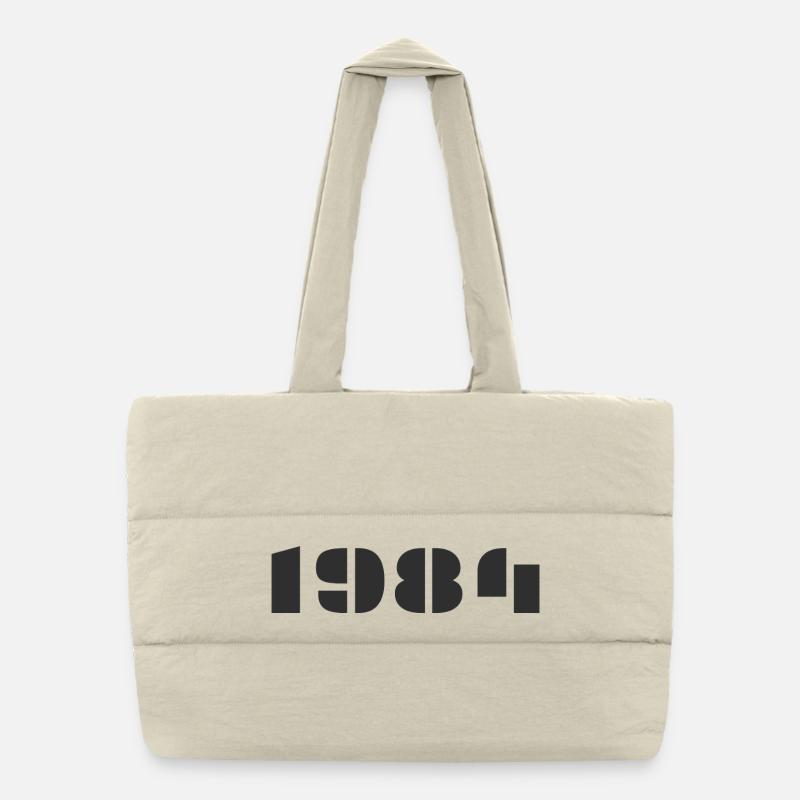1984 Puffer-Einkaufstasche