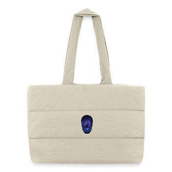 Galactic Skull Nebula - Puffer Shopping Bag - natural - Front