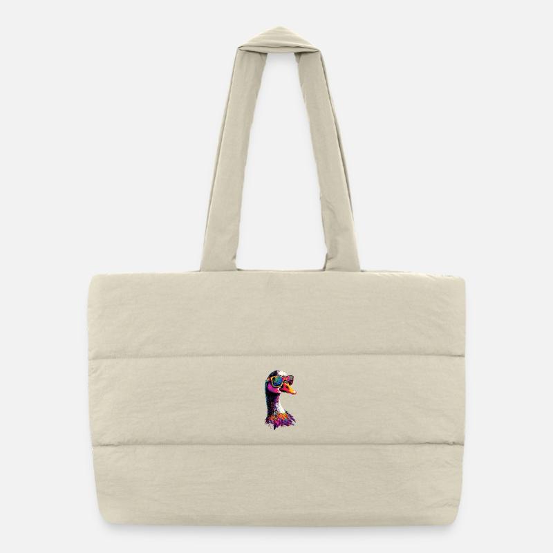 Goose Cute Goose Chicks Goose Chick Duck Small Geese Puffer Shopping Bag
