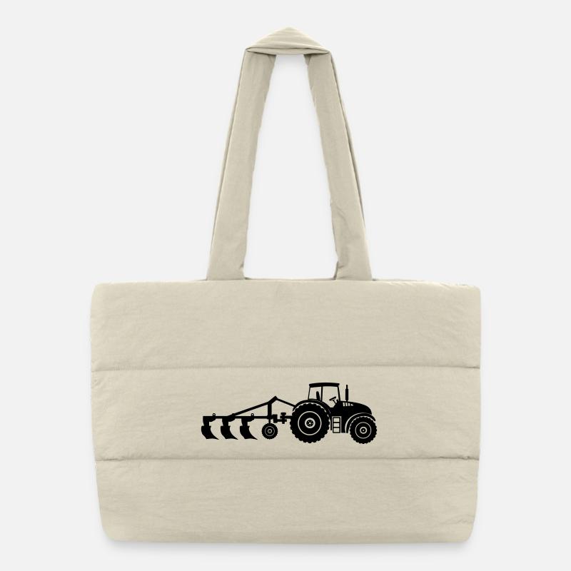 Charrue de tracteur agricole Sac shopping matelassé