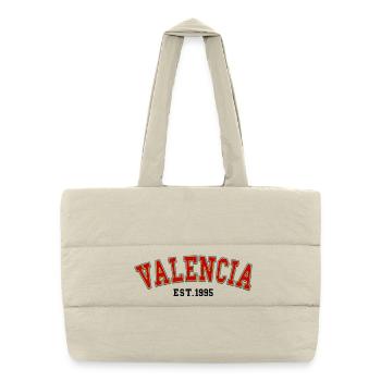 Valencia Est.1995 - Puffer Shopping Bag - natural - Front
