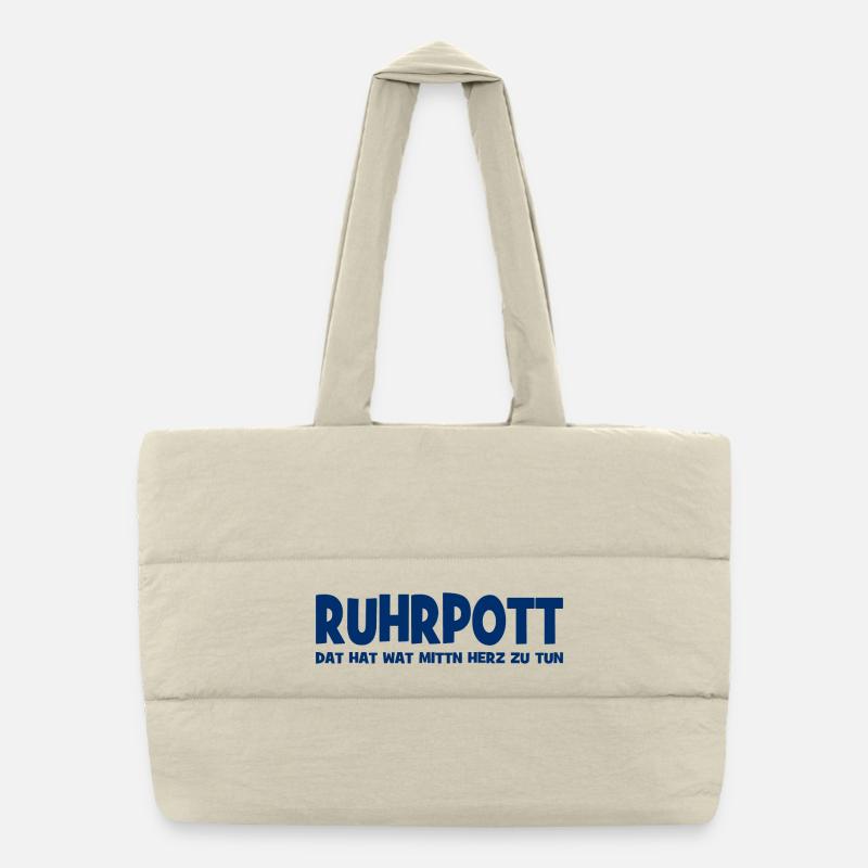 Ruhrpott - Dat hat wat mittn Herz zu tun - Zeche Puffer-Einkaufstasche
