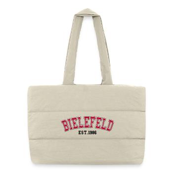 Bielefeld Est. 1986 - Puffer Shopping Bag - natural - Front