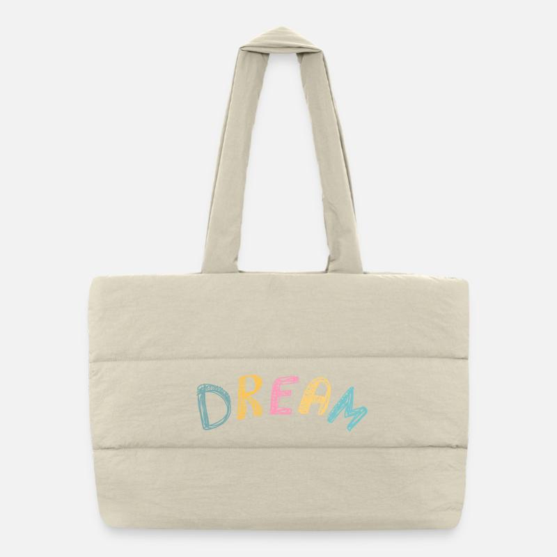 Sac shopping matelassé