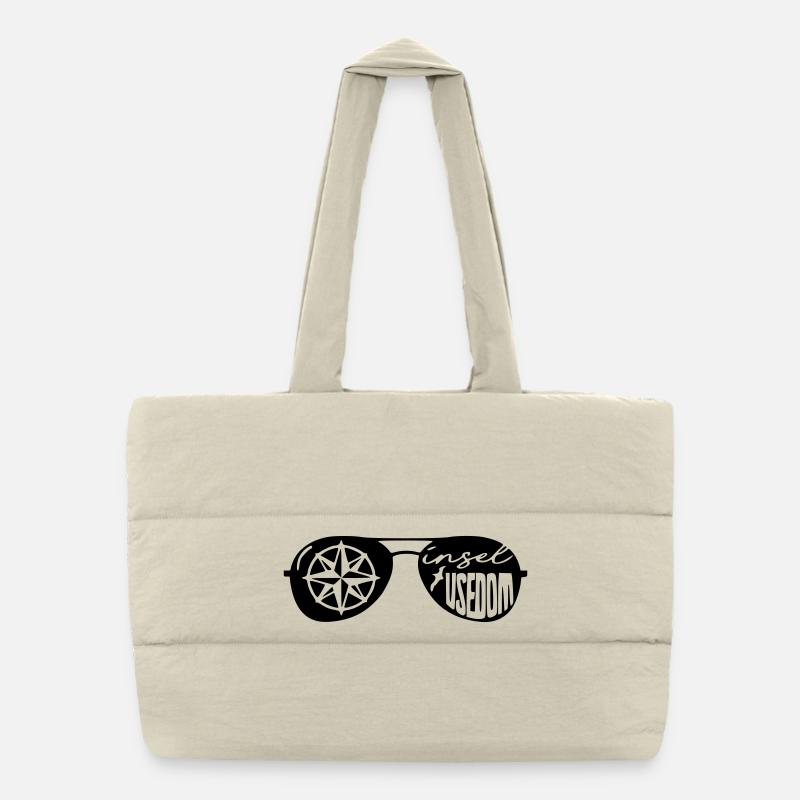 Chemise de l’île d’Usedom Sac shopping matelassé