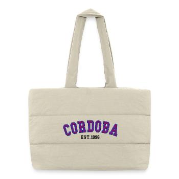 Cordoba Est 1996 - Puffer Shopping Bag - natural - Front