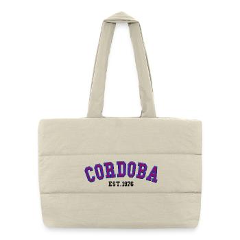 Cordoba Est 1976 - Puffer Shopping Bag - natural - Front