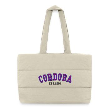 Cordoba Est 2006 - Puffer Shopping Bag - natural - Front