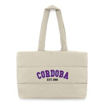 Cordoba Est 1966 - Puffer Shopping Bag - natural - Front