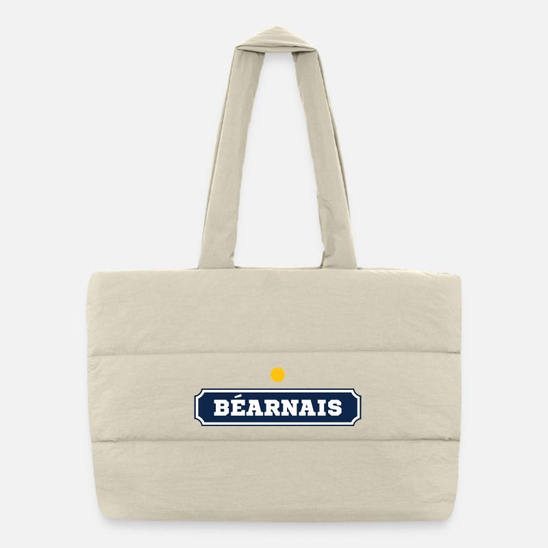 Béarnais T-Shirt Humor Gift Puffer Shopping Bag