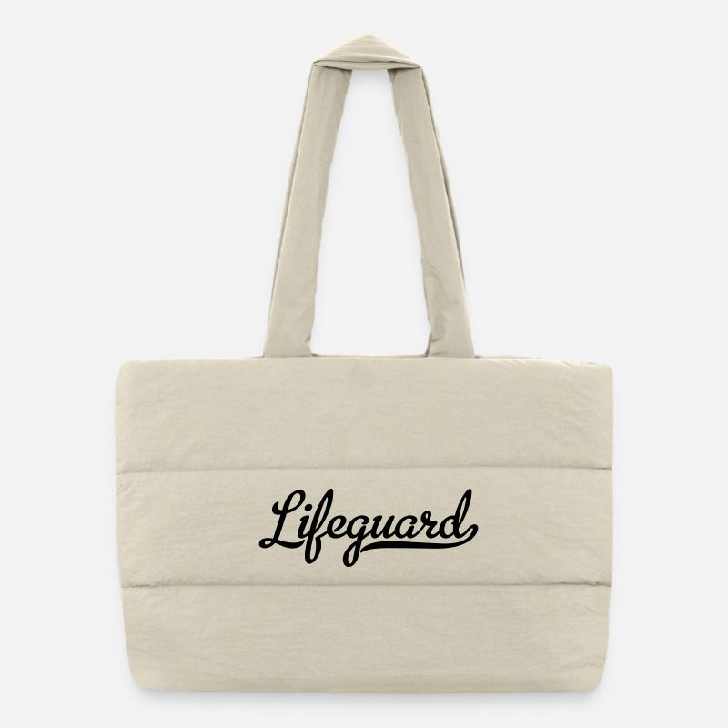 6254398 117910870 lifeguard Puffer Shopping Bag