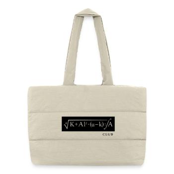 KALUKA Formula Club - Puffer Shopping Bag - natural - Front