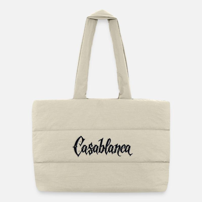 Casablanca Puffer-Einkaufstasche