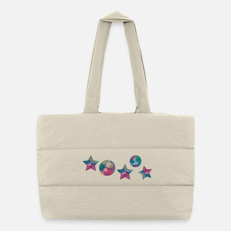 Sac shopping matelassé