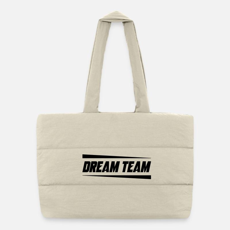 Dream Team Mannschaft Puffer-Einkaufstasche