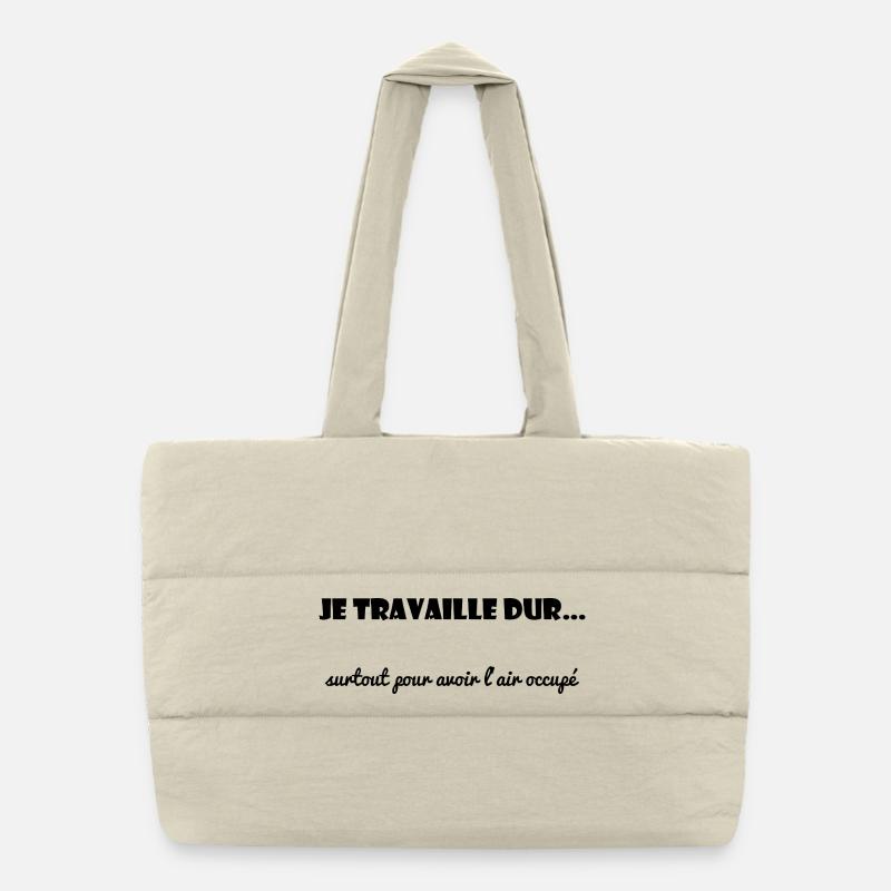 CITATION. MESSAGE. HUMOUR. CITATIONS DRÔLES Sac shopping matelassé