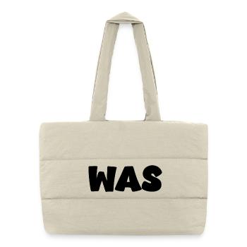 What - Puffer Shopping Bag - natural - Front