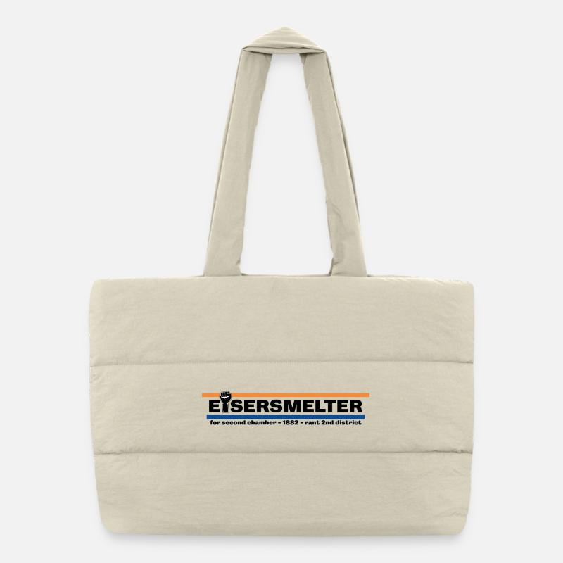 Eisersmelter 1882 Puffer-Einkaufstasche