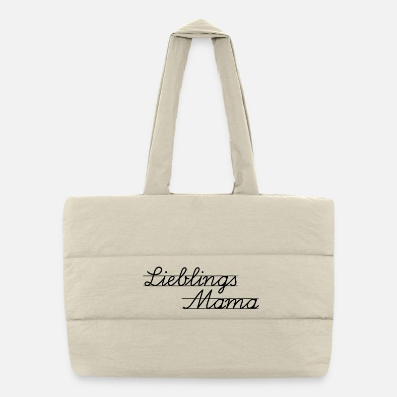 Favorite Mama Puffer Shopping Bag