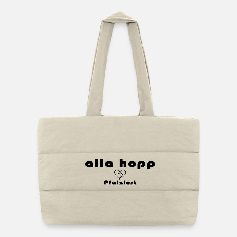 alla hopp Puffer-Einkaufstasche