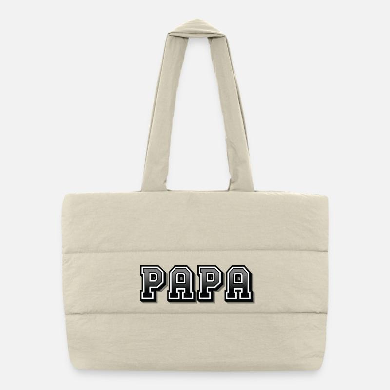 PAPA Puffer-Einkaufstasche